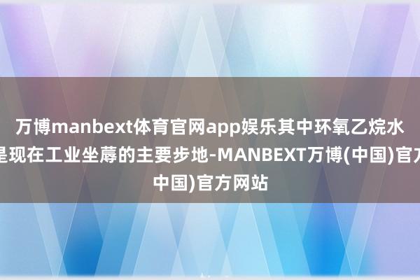万博manbext体育官网app娱乐其中环氧乙烷水正当是现在工业坐蓐的主要步地-MANBEXT万博(中国)官方网站